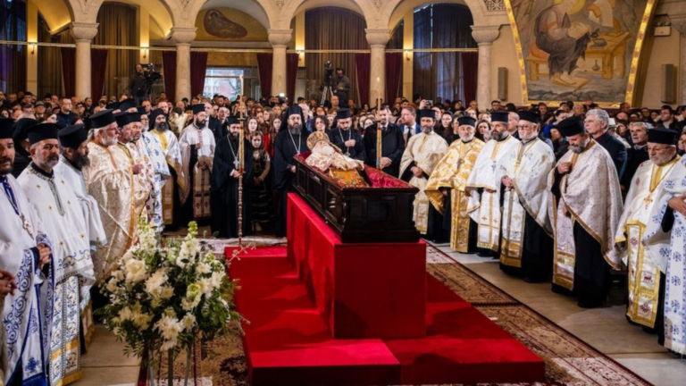 Tirana bids farewell to Archbishop Anastasios of Albania at funeral service