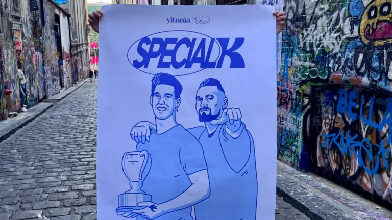 ‘Special Ks’ street art a huge hit in Melbourne’s iconic Hosier Lane