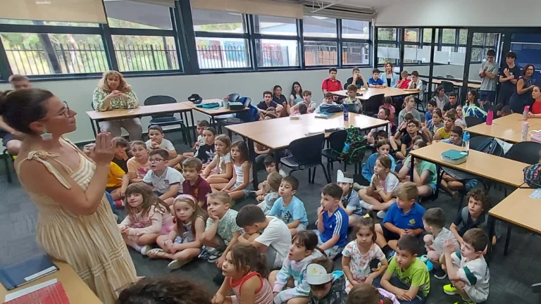 Children’s book author Vangelis Iliopoulos visits GCM Schools
