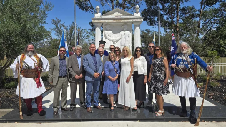Arcadians in Victoria lead commemoration for Greek Revolution hero Kolokotronis