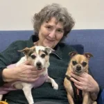 Eleni and her dogs