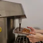 Equipment that is used for chocolate covered goodies.