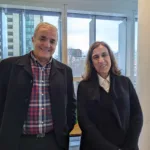 Ioakovos Garivaldis and Denise Diakodimitriou