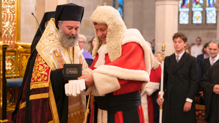 Archbishop Makarios leads Doxology service marking start of new Law Term in NSW