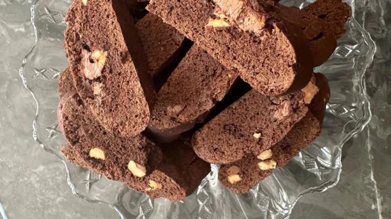 Chocolate and Hazelnut Biscotti: Niki Louca shares her favourite recipe