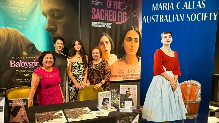 Maria Callas’ legacy honoured at launch of the Maria Callas Australian Society in Melbourne