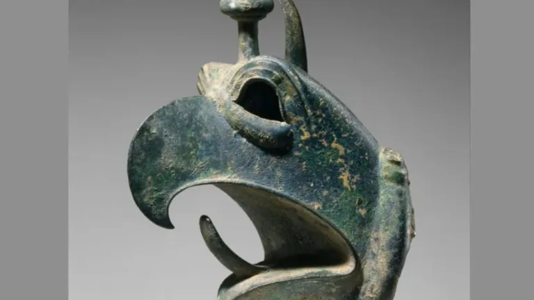 Met museum returns stolen 7th century bronze griffin head to Greece