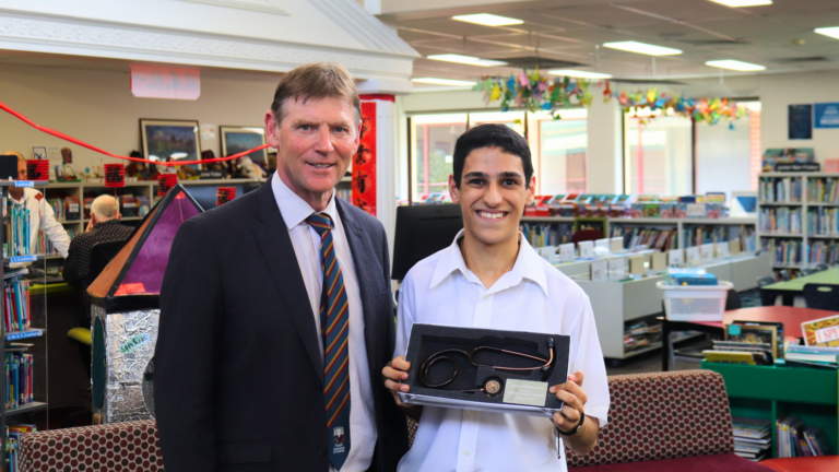 Oakleigh Grammar Alumni Arthur Demetriou celebrates landmark achievement