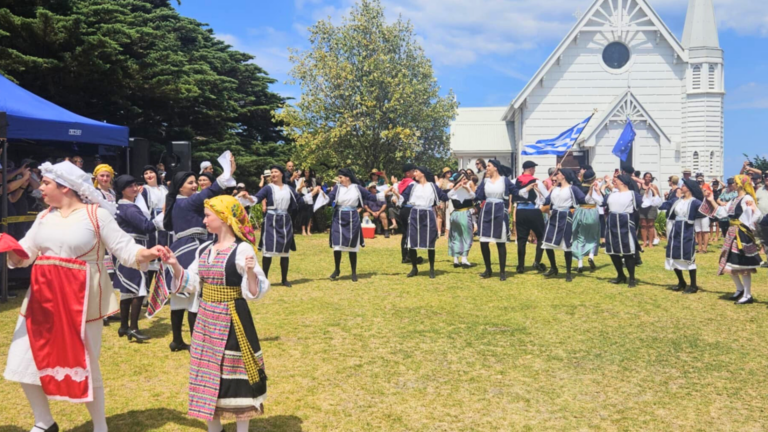 Panagia Thalassini presentation and grape festival Panigiri celebrated at Phillip Island