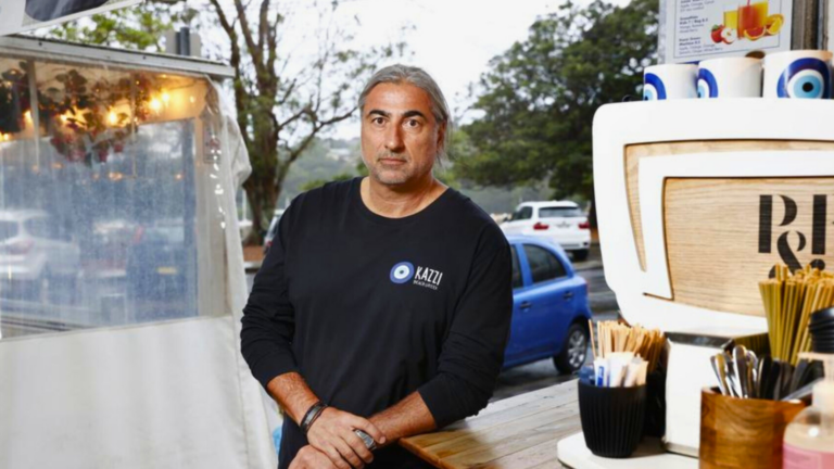 Peter Papas condemns thief for targeting his popular Sydney Greek restaurant