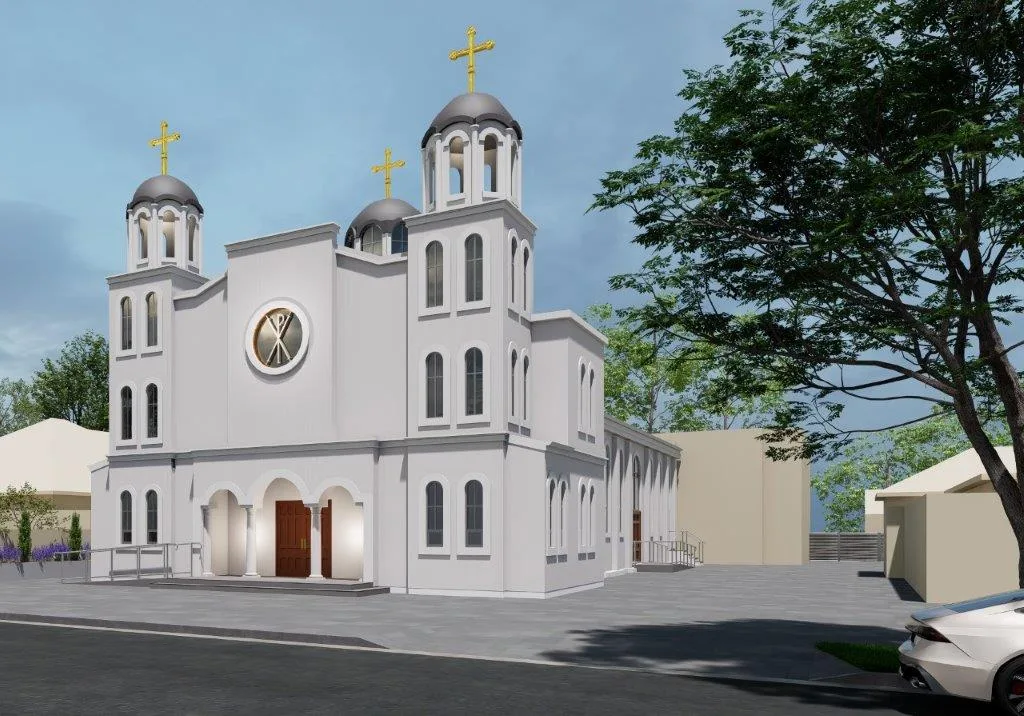 Rendering of new church 1