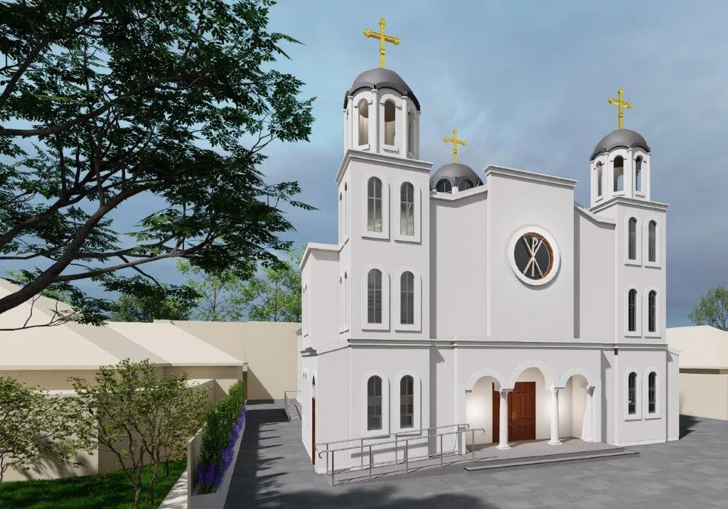 Rendering of new church 1