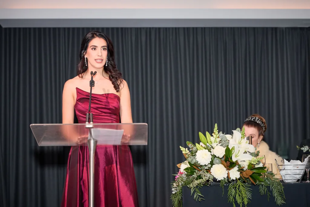 Speaking at the Kytherian Ball