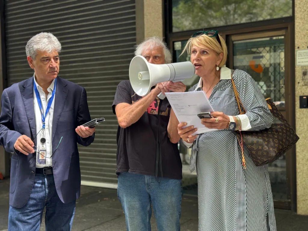 sydney protests from tempi train tragedy