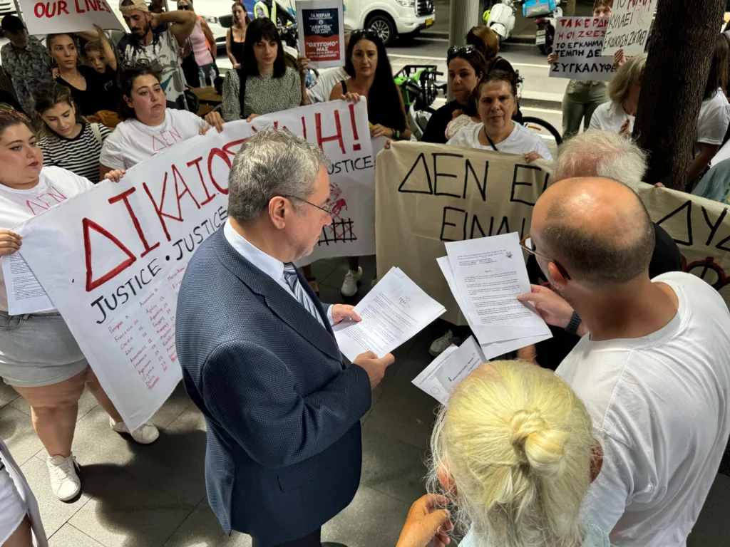 sydney protests from tempi train tragedy