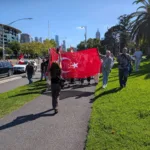 March 25th in Melbourne shrine of remembrance