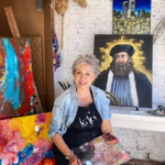 Angela Kiki Konstantinopoulou has painted a series of paintings dedicated to 1821