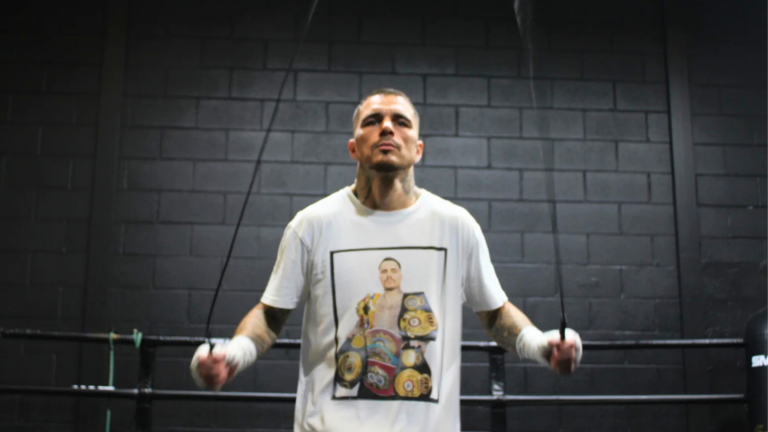 George Kambosos Jr eyes Lopez rematch after successful move to 140lbs