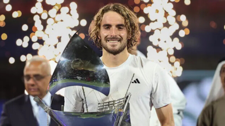 Djokovic playfully mocks Tsitsipas after the Greek claims first ATP 500 title in Dubai