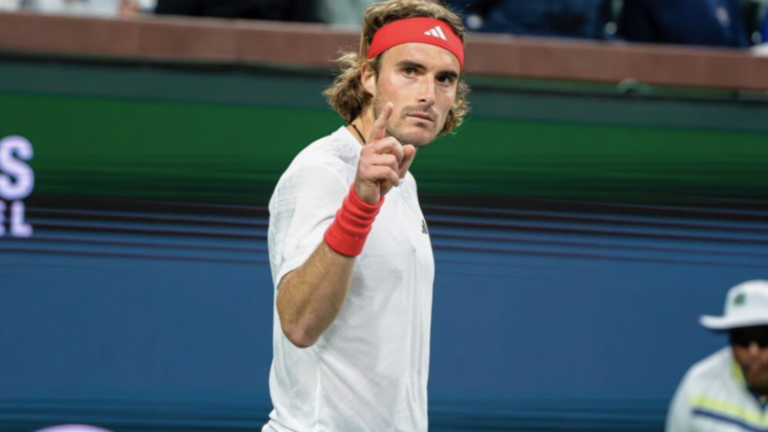 Stefanos Tsitsipas extends win streak with dominant victory at BNP Paribas Open