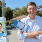 Basil Zempilas celebrates election win with Greek dancing despite claims of a smear campaign