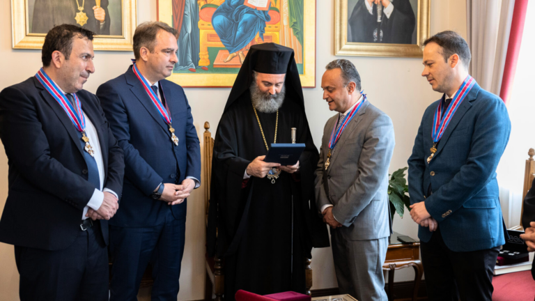 Greek MPs honoured with Archdiocese’s highest medal during Sydney visit