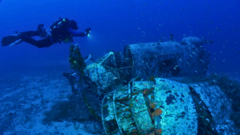 WWII bomber wreck discovered off the coast of Greece after 82 years