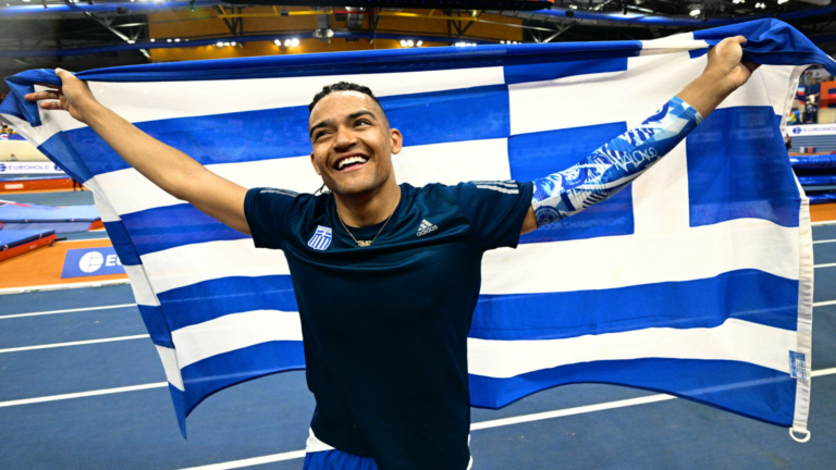 Greek pole vaulter Emmanouil Karalis secures historic gold medal