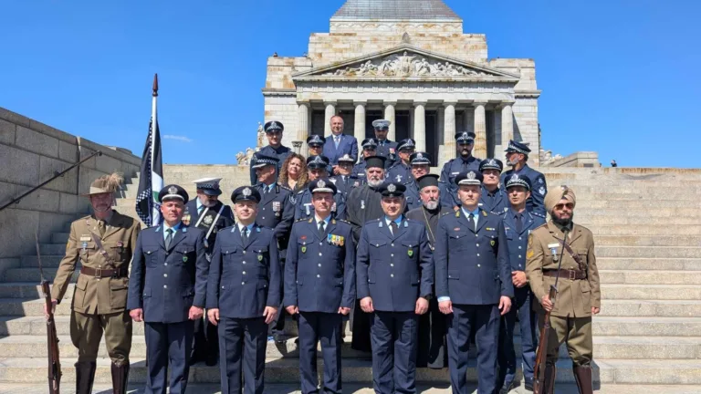 Historic Melbourne visit by Hellenic Police delegation strengthens community ties