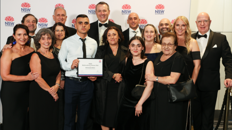 Emmanuel Alfieris and Jack Passaris OAM recognised in NSW Multicultural Honour Roll