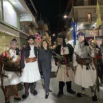 Spyridoula Demetriou connects with her past in Messolonghi