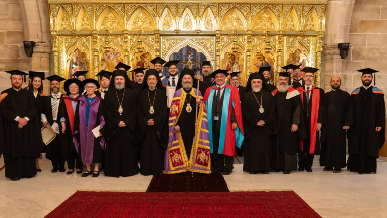 Students graduate from St Andrew’s Theological College and Byzantine Music School