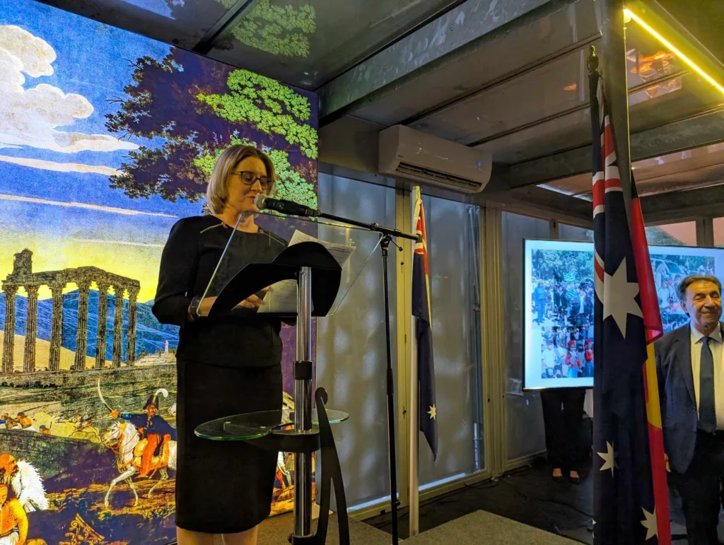 hellenic museum consul general event for greek independence day