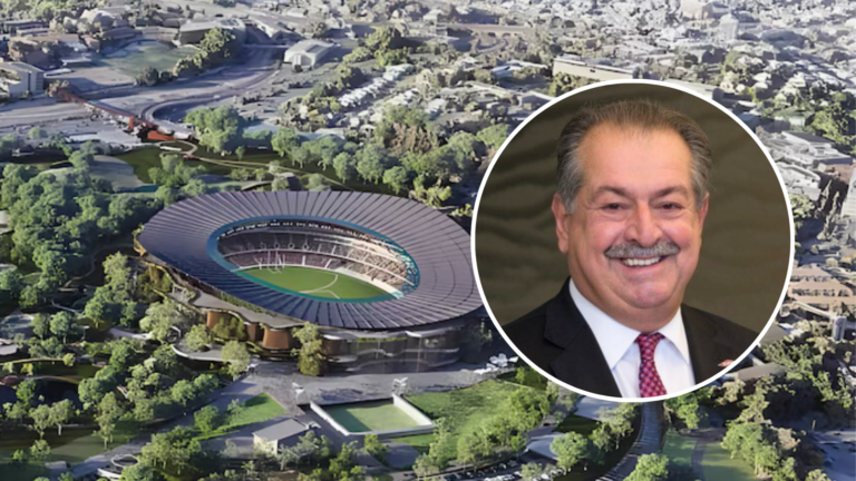 Andrew Liveris promises affordable tickets and local access for Brisbane 2032 Olympics