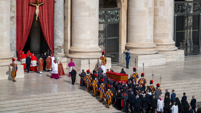 Thousands pay final respects to Pope Francis at St Peter’s Basilica
