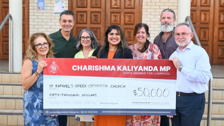 Greek Orthodox Church at Liverpool receives $50,000 grant to help boost security