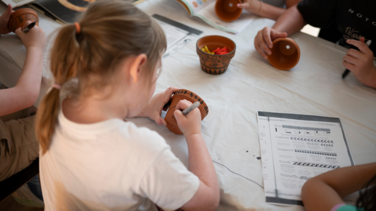 School holiday workshops on Ancient Greece held at Sydney’s Chau Chak Wing Museum