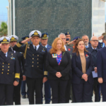 Moving ceremony for ANZAC Day at the Phaleron War Cemetery in Athens