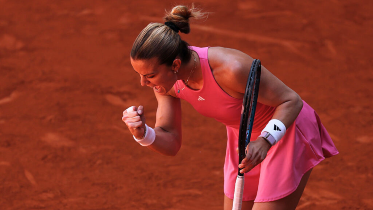Maria Sakkari stuns Paolini in Madrid for first Top 10 win in over a year