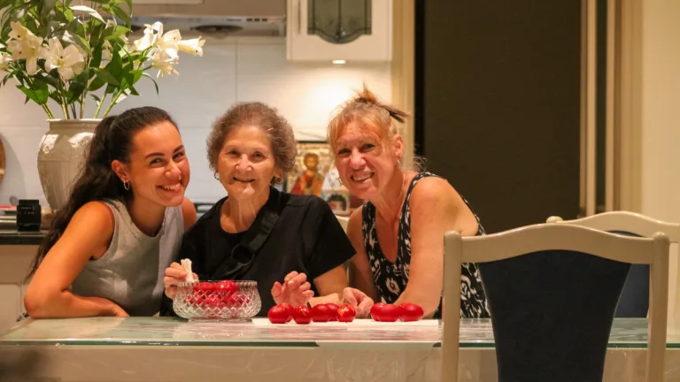 A different Easter, a deeper bond: Decorating red eggs with Yiayia Vithanio