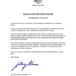 albanese easter message