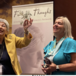 Stella Kokoli honouring Varvara with an olive branch