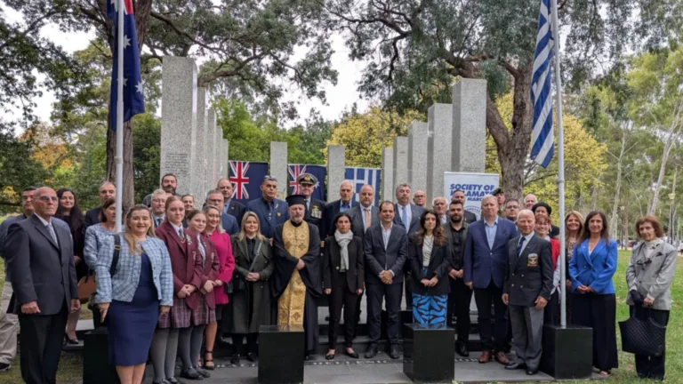 Battle of Kalamata commemoration honours bond between Australia and Greece