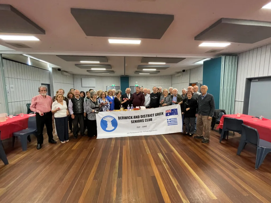 Berwick and District Greek Seniors Club enjoys Easter luncheon in Melbourne