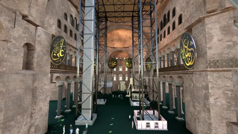 Turkey begins major restoration to earthquake-proof Hagia Sophia’s domes