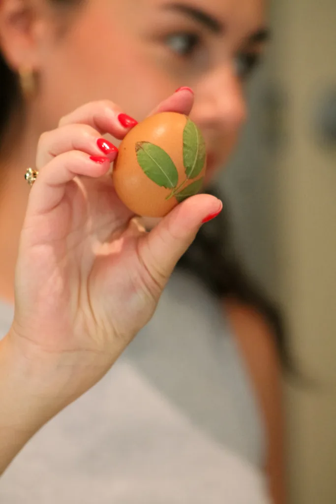 red eggs