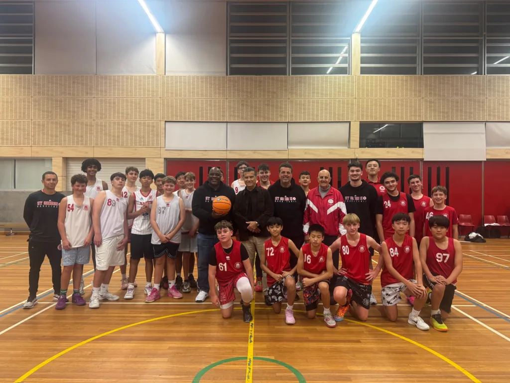 President of European basketball giants Panathinaikos visits St George Basketball