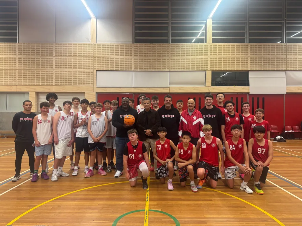 President of European basketball giants Panathinaikos visits St George Basketball