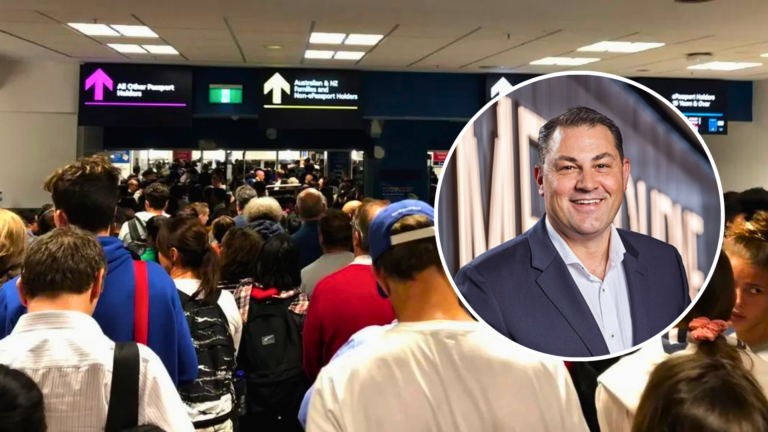 Jim Parashos sounds alarm over SmartGate chaos at Australian airports