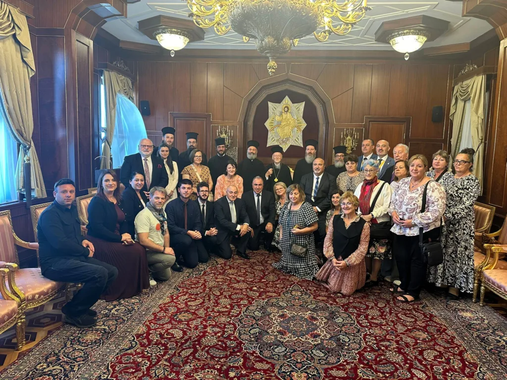 Archbishop Makarios leads spiritual visit to Phanar with Australian pilgrims